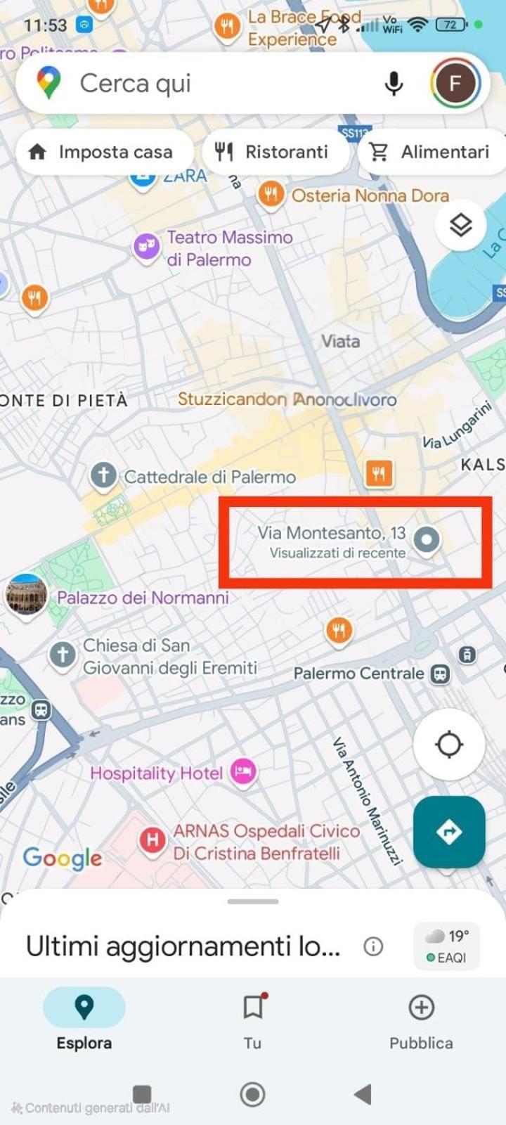Montesanto Home باليرمو المظهر الخارجي الصورة